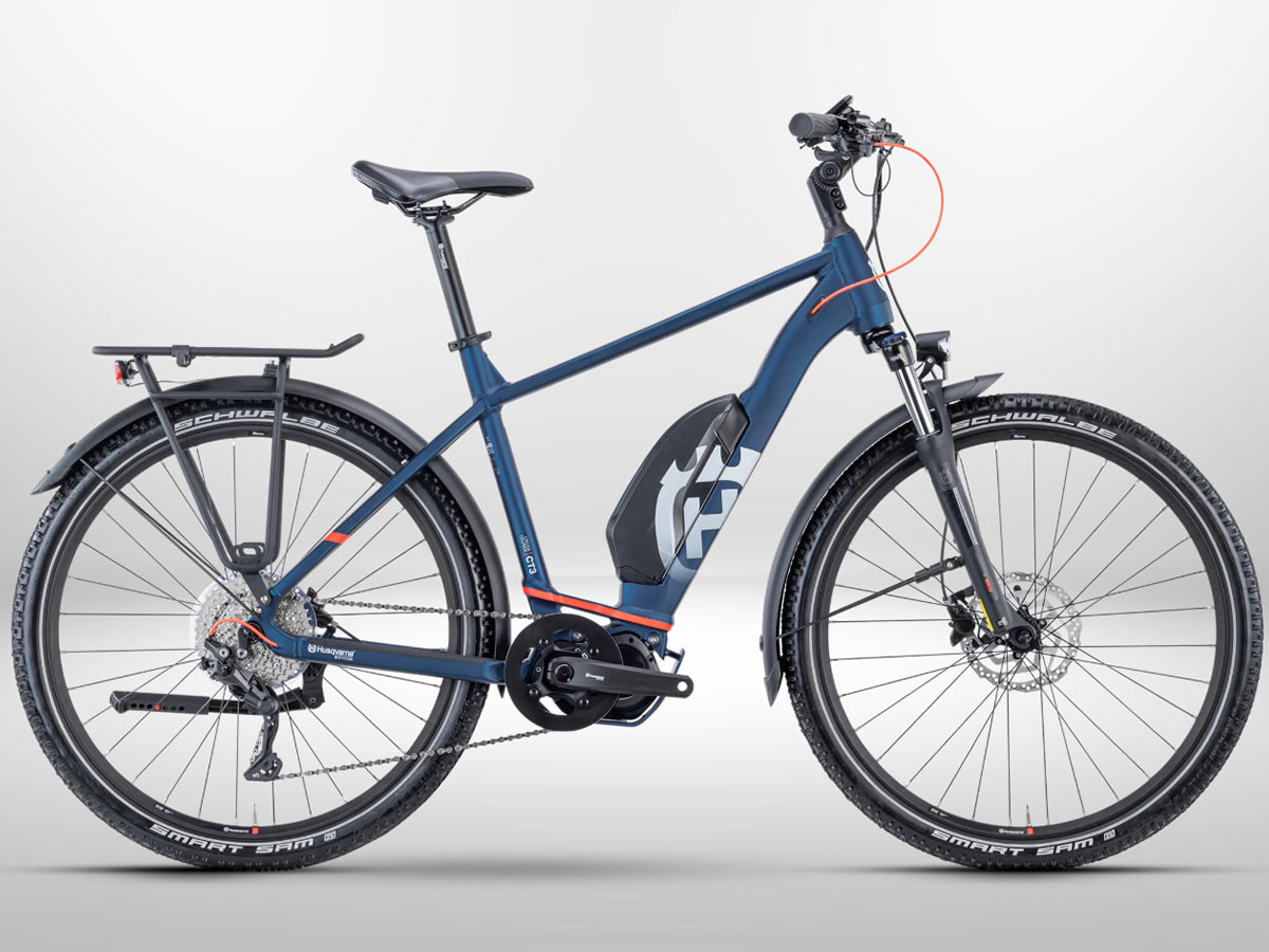 HUSQVARNA CROSS Tourer 3 630Wh dark blue red matt 2021