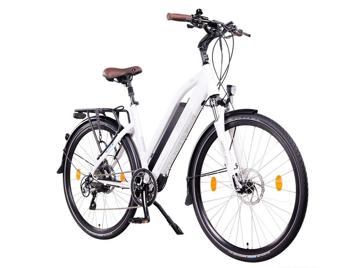 NCM Milano Plus 28 pouces 768Wh blanc 2022