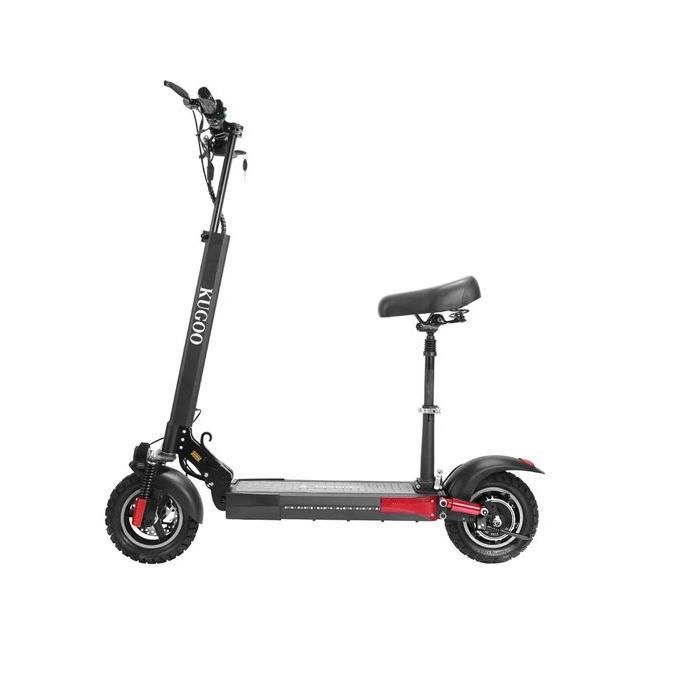 Trottinette Électrique Pliable KUGOO KIRIN M4 pro-60KM longue Portée-Moteur 500W-Batterie 48V 16Ah-Pneu tout-terrain 10"