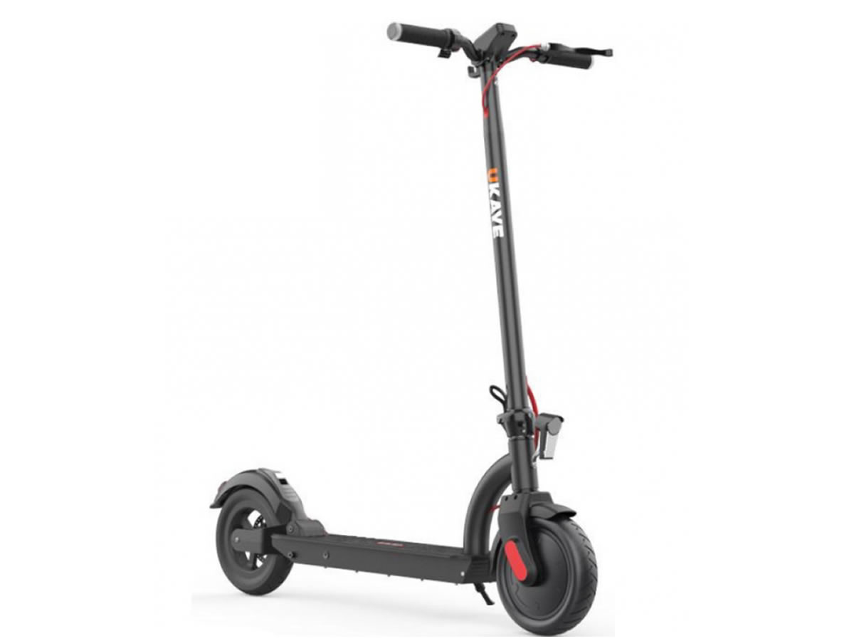 Trottinette électrique UKAYE U5 350W 7.6Ah noir rouge