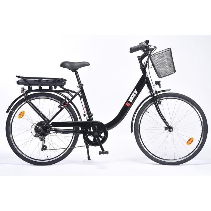 Vélo électrique de ville 26" - Femme - TVT E-WAY