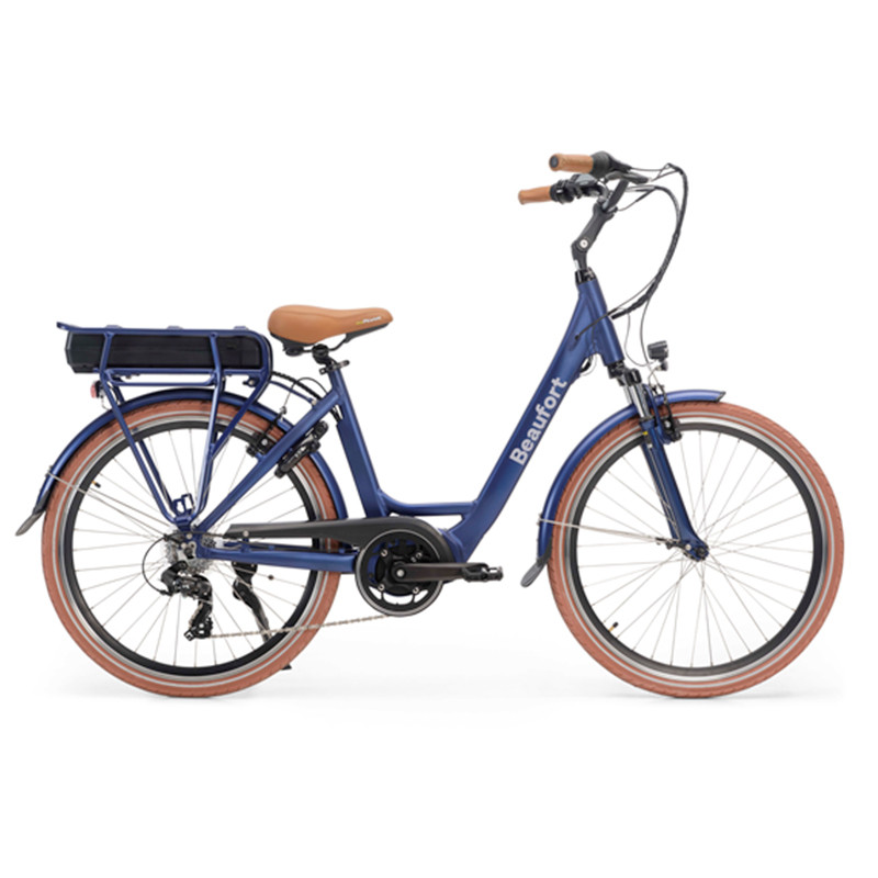 Vélo à assistance électrique BEAUFORT Bleu moteur central puissant