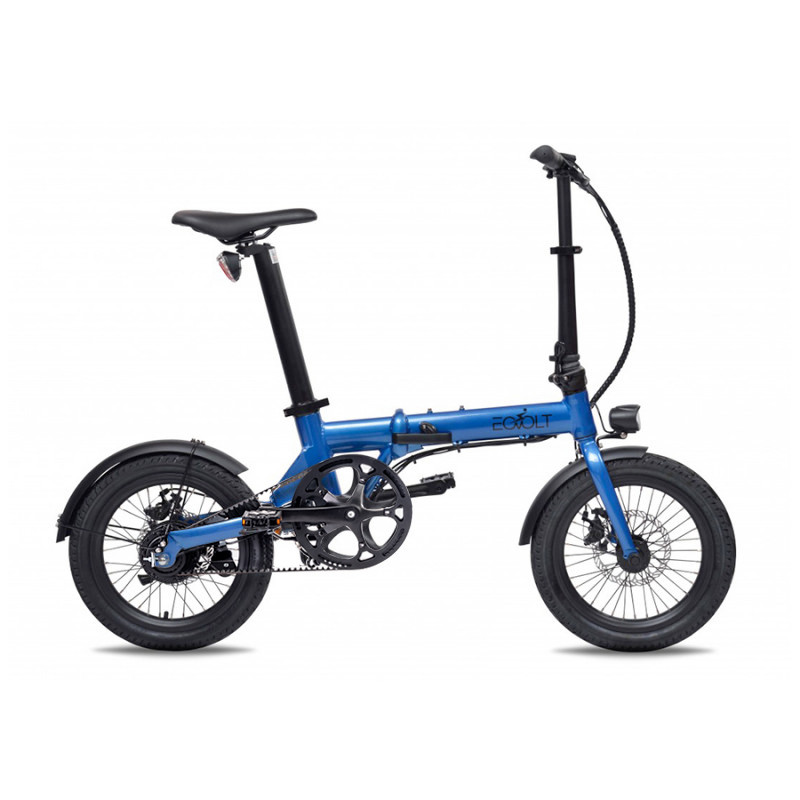 Vélo pliant électrique ultra léger EOVOLT City "Belt Drive"